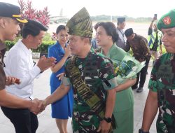 Pangdam XIX/Tuanku Tambusai Lakukan Kunjungan Perdana ke Korem 033/WP di Kepri