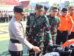 TNI–Polri Gelar Apel Kesiapsiagaan Hadapi Cuaca Ekstrem di Tanjungpinang