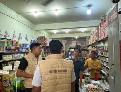 Satreskrim Polresta Tanjungpinang Pastikan Harga Beras Masih Terkendali di Sejumlah Swalayan