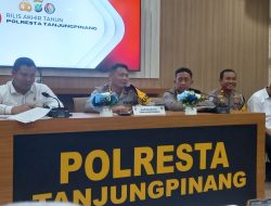Polresta Tanjungpinang Sampaikan Laporan Akhir Tahun 2025, Kriminalitas Alami Penurunan