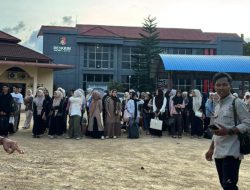 Puluhan Mahasiswa Universitas Samudra Dan IAIN di Evakuasi Pemkab Labuhan batu Dari Langsa Menuju Kota Rantau Prapat