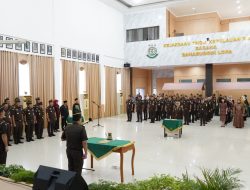 Kajati Kepri Resmi Lantik Wakajati Baru, Tegaskan Pentingnya Tanggung Jawab dan Integritas