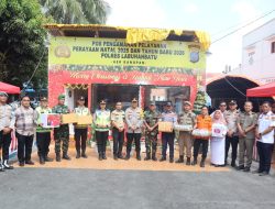 Pastikan Pengamanan Optimal, Kapolres Labuhanbatu Tinjau Kesiapan Pos Nataru 2025–2026