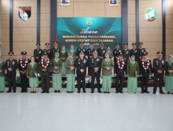 Dandim 0315/Tanjungpinang Hadiri Syukuran HUT ke-20 Korem 033/WP dan Wisuda Purna Tugas Prajurit TNI AD