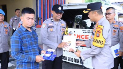 Dedikasi Ambulans Gratis untuk Masyarakat, Aiptu Ihsan Mendapat Reward Dari Kapolres Labuhan batu