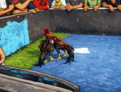 Bulan Suci Ramadhan Judi Sabung Ayam Dan Cengkok di KM 15 Tetap Beraktivitas