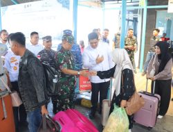 Dandim 0315/Tanjungpinang Tinjau Pos Pam dan Pos Yan, Pastikan Mudik Lebaran Aman di Bintan