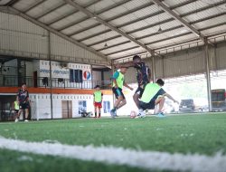 Kapolresta Tanjungpinang Olahraga Bersama Mahasiswa Cipayung Plus, Perkuat Sinergitas