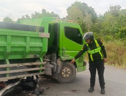 Dua Pengendara Motor Luka Berat dalam Kecelakaan di U-Turn Galang Batang Bintan