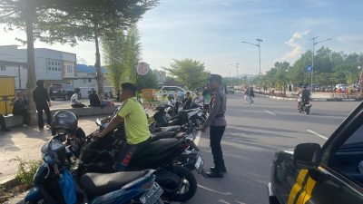 Polsek Tanjungpinang Timur Intensifkan Patroli di Jalan Bandara, Jamin Keamanan Warga Berolahraga