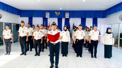 Lapas Kelas IIB Singkawang Gelar Razia Bersama Kepolisian di Blok Hunian