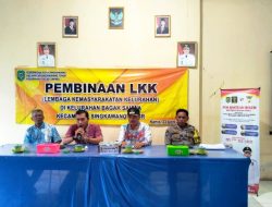 Lurah Bagak Sahwa Gelar Pembinaan Lembaga Kemasyarakatan Kelurahan Untuk Perkuat Sinergitas
