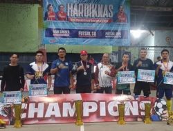 Disdikbud Singkawang Berhasil Menjadi Juara Turnamen Futsal  Hardiknas 2026