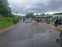 Kecelakaan Maut di Jalan Nusantara Tanjungpinang, Pengendara Beat Tewas di Tempat