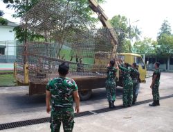 Kodim 0315/Tanjungpinang Bangun Jembatan Armco di Bintan Melalui Program Jembatan Garuda