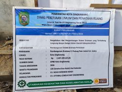 Soroti Transparansi, Proyek Drainase Rp2,4 Miliar di Singkawang Menuai Perhatian Publik