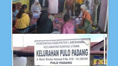 “Didampingi Lurah, Posyandu kelurahan Pulo padang Tingkatkan kesehatan kesejahteraan ibu hamil