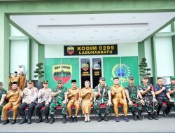 Bupati Labuhanbatu Sambut Kunker Pangdam I/Bukit Barisan, Perkuat Sinergitas TNI dan Pemkab