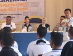 Lapas Narkotika Tanjungpinang Gandeng BANK BRI, Sosialisasi Materi Layanan Prima dan Public Speaking