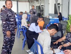HUT ke-70 Puspenerbal, TNI AL Gelar Donor Darah Massal di Tanjungpinang