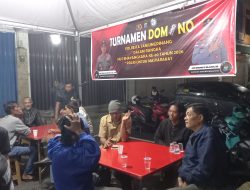 Turnamen Domino HUT Bhayangkara ke-80 Polsek Tanjungpinang Kota Disambut Antusias Masyarakat