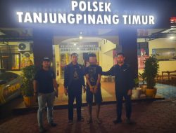 Akhir Pelarian Pencuri Handphone di Batu IX, Satreskrim Polresta Tanjungpinang Berhasil Membekuk Pelaku