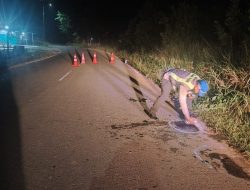 Tabrakan Dua Motor di Jalan Raya Korindo, Satu Pengendara Tewas