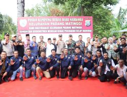 Polres Labuhan batu Bagikan Bansos ke Masyarakat, Dan Sosialisasikan Edukasi Bahaya Narkoba