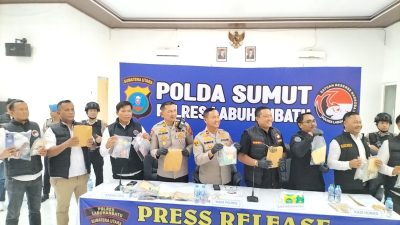 Operasi Antik Tahun 2026 Polres Labuhan batu Berhasil Ungkap 81 Kasus, Amankan 96 Tersangka