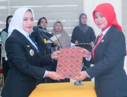 Lantik 52 Pejabat, Bupati Ajak ASN Bersinergi Menuju labuhan batu Cerdas dan Bersinar
