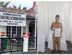Mengukir prestasi di HUT Polri ke-80, Kelurahan Kota Rantau Prapat Raih Penghargaan dari Kapolres Labuhan batu