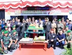 “Jalin sinergitas, Bupati Labuhan batu Dan Wabup Hadiri HUT Bhayangkara ke-80 Di Mapolres Labuhan batu