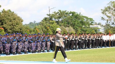 Srikandi Bhayangkara Polda Kepri Emban Peran Strategis dalam Upacara Hari Bhayangkara ke-80
