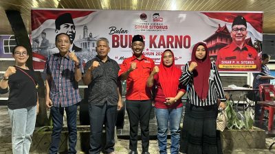 Rumah Aspirasi Sihar Sitorus Center Labuhanbatu Gelar Peringatan Bulan Bung Karno