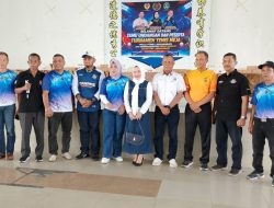 PTMSI Labuhanbatu Gelar Turnamen Tenis Meja Kolaborasi Bersama PWI, Dan Pengukuhan Pengurus