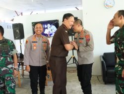 Polres, Kodim 0209/LB dan Kejaksaan Labuhan batu Jalin Silaturahmi Perkuat sinergitas