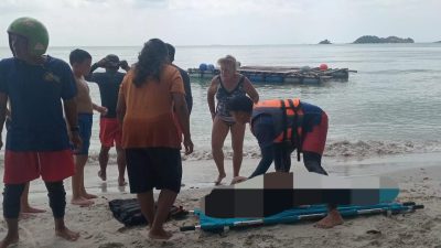 Diduga Terseret Arus Saat Berenang, Wisatawan Asal Kazakhstan Meninggal Dunia di Pantai Lagoi Bay
