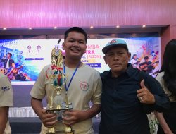 “Mewakili Labuhan batu, Yotam Marpaung Raih Juara III FLS2N Tingkat provinsi Sumatera Utara