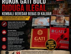 Diduga Tanpa Pita Cukai, Rokok Merek GATI Exclusive Bold Kembali Marak Berkeliling di Kalbar