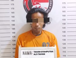 “Tak Jera Masuk Bui, Residivis Narkoba ini Kembali Ditangkap Polisi, Barbutnya diamankan Satres Narkoba Polres Labuhan batu