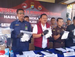 Jaringan Narkoba Malaysia–Indonesia Dibongkar, Polisi Sita 3 Kilogram Sabu di Tanjungpinang