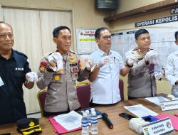 Satresnarkoba Polres Bintan Ungkap Dua Kasus Narkotika, Empat Tersangka Diamankan