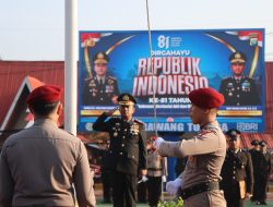 Polresta Tanjungpinang Gelar Upacara HUT ke-81 Kemerdekaan RI, Berlangsung Khidmat