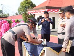 Kapolres Bintan Pimpin Upacara Serah Terima Tugas, Dua Pejabat Baru Perkuat Jajaran Polres