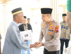 Kapolres Labuhanbatu Gelar Safari Jum’at di Masjid Istiqomah Kamp. Sawah Padang Bulan