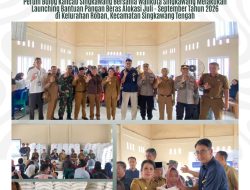 Bulog Singkawang Sukses Salurkan Bantuan Pangan Untuk Warga Roban