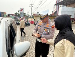 Razia Gabungan di Tanjungpinang, 45 Pelanggaran Lalu Lintas Ditindak
