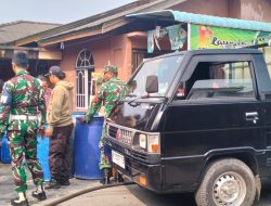 Peduli Kebutuhan Warga, Kodim 0315 Salurkan 10 Ton Air Bersih