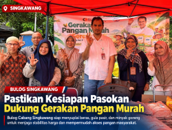 Jaga Stabilitas Harga, Bulog Singkawang Siap Suplai Bahan Pokok Terjangkau Melalui Gerakan Pangan Murah Singkawang