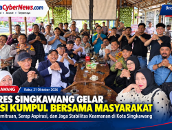 Kapolres Singkawang Buka Ruang Dialog Bersama Warga: Serap Aspirasi Demi Tingkatkan Pelayanan